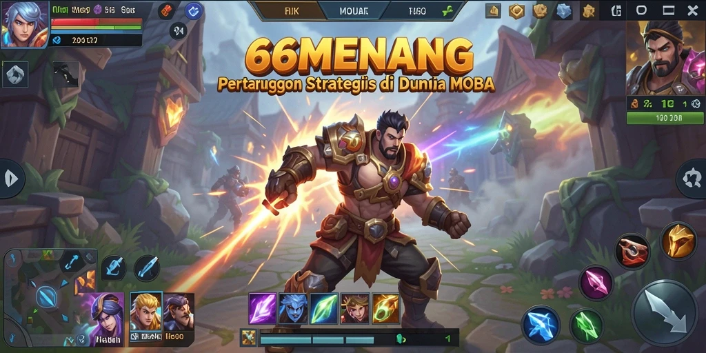 Gameplay seru dan kompetitif dalam 66MENANG