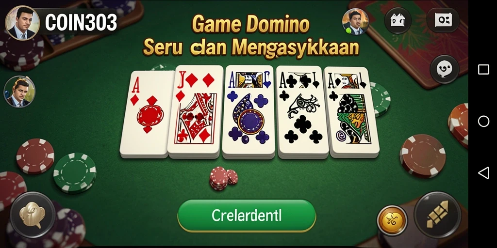 Tampilan gameplay seru dalam COIN303 yang memikat.