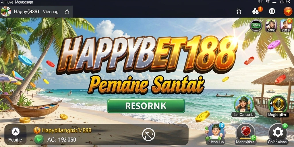 Tampilan menarik dan gameplay seru dari HAPPYBET188.