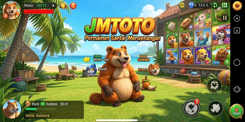 Screenshot utama JMTOTO dengan gameplay yang menarik dan menyenangkan.