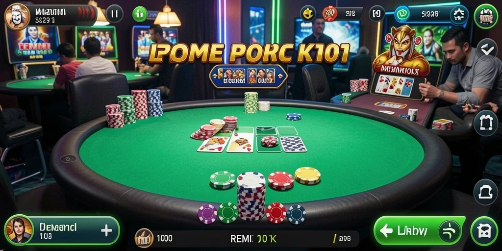 Tampilan gameplay seru dalam REMI101 yang mengasyikkan.